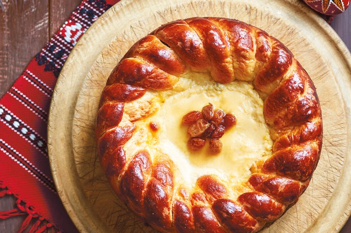 Romanian Brioche Cheesecake