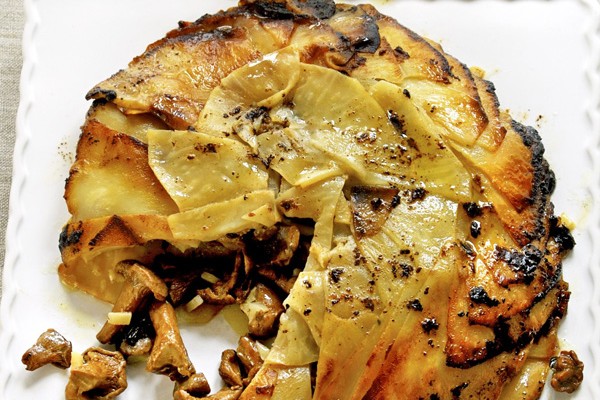 Baked Celeriac and Mushroom Torte Recipe Baked Celeriac and Mushroom Torte Recipe