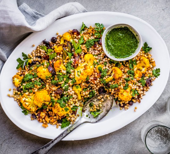 Cauliflower Couscous Salad Recipe with Zhoug Cauliflower Couscous Salad Recipe with Zhoug