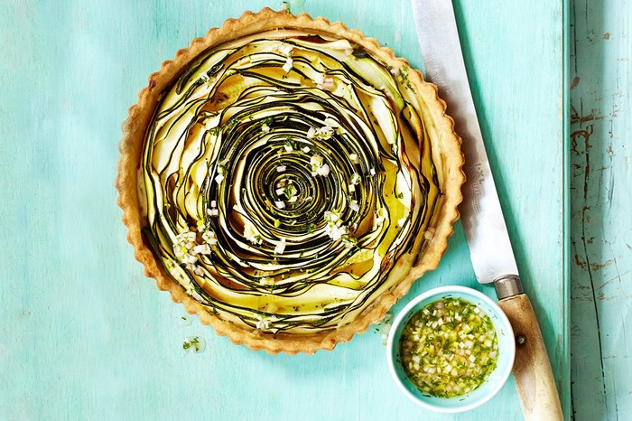 Courgette Tart Recipe Courgette Tart Recipe