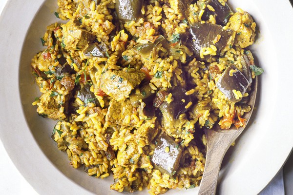 Persian rice with lamb Persian rice with lamb