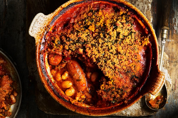 Chorizo White Bean Cassoulet Recipe Chorizo White Bean Cassoulet Recipe