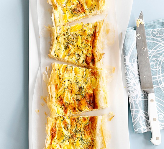Smoked Haddock Tart Recipe with Dill Smoked Haddock Tart Recipe with Dill