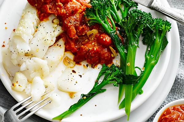 Grilled Cod with Salsa Recipe Grilled Cod with Salsa Recipe