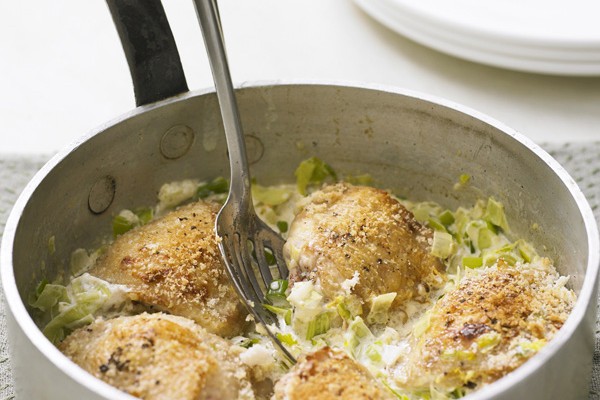 Chicken, Leek and Mustard Sauté Recipe Chicken, Leek and Mustard Sauté Recipe