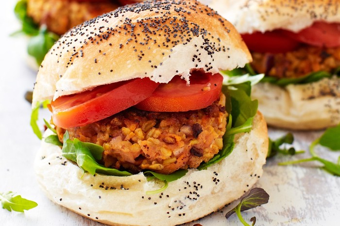 Freekeh and Carrot Veggie Burgers Recipe Freekeh and Carrot Veggie Burgers Recipe
