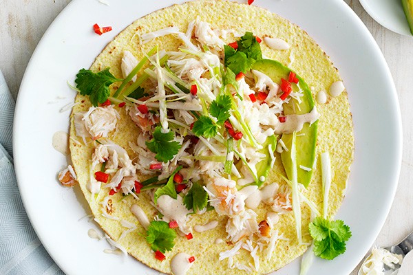 Crab Tacos Recipe with Avocado Crab Tacos Recipe with Avocado