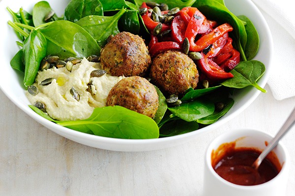 Falafel Mezze Bowl Recipe Falafel Mezze Bowl Recipe