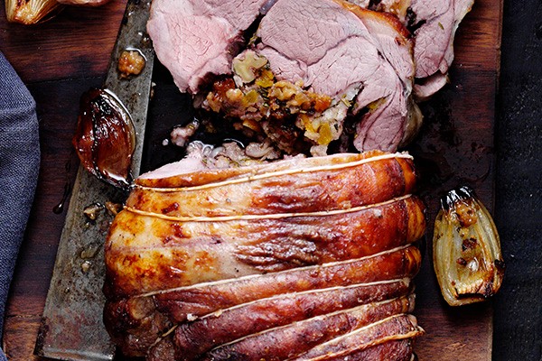 Roast Leg of Lamb Recipe With Rosemary and Apricot Stuffing Roast Leg of Lamb Recipe With Rosemary and Apricot Stuffing