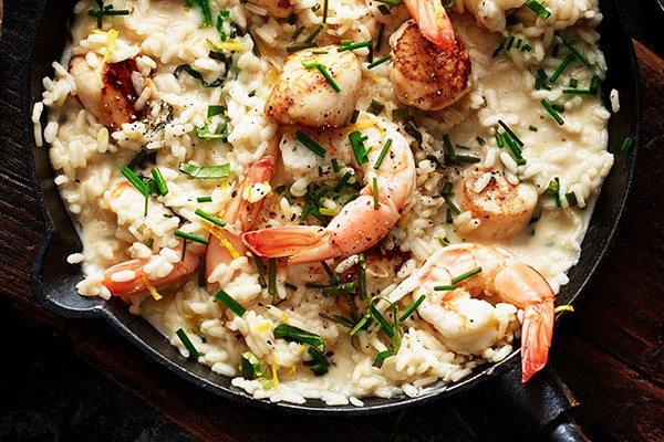 Prawn Risotto Recipe with Scallops Prawn Risotto Recipe with Scallops