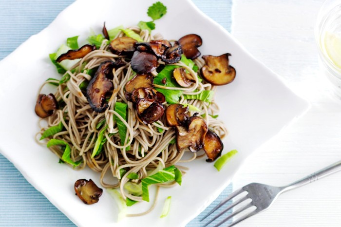 Soba Noodle Recipe with Teriyaki Mushrooms Soba Noodle Recipe with Teriyaki Mushrooms