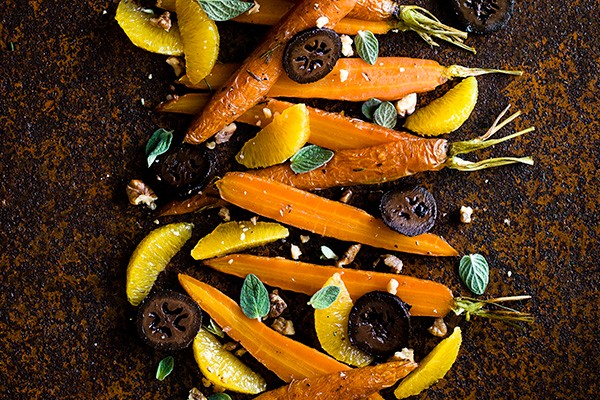 Charred Carrots Recipe With Walnuts and Orange Charred Carrots Recipe With Walnuts and Orange