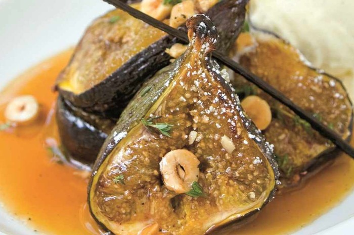 Roasted Figs Recipe with Hazelnuts Roasted Figs Recipe with Hazelnuts