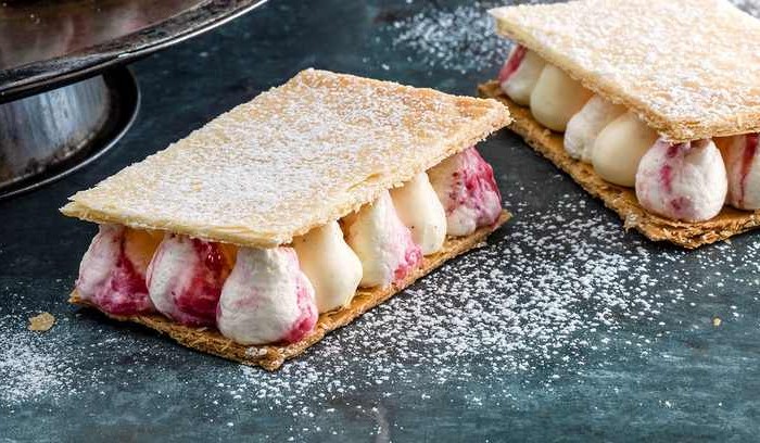 Rhubarb and custard slice recipe Rhubarb and custard slice recipe