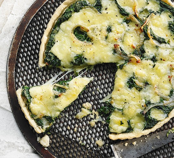 Spinach Tart Recipe With Fontina Spinach Tart Recipe With Fontina