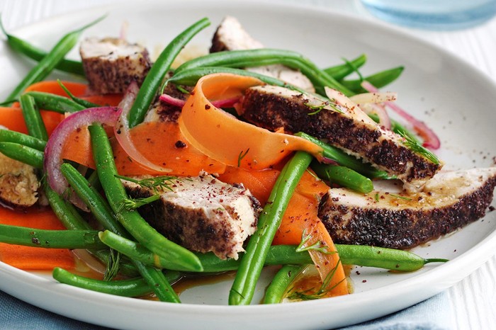 Sumac Chicken Recipe with Green Bean Salad Sumac Chicken Recipe with Green Bean Salad