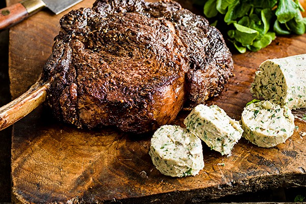 Beef Rib Roast Recipe With Bone Marrow Butter Beef Rib Roast Recipe With Bone Marrow Butter
