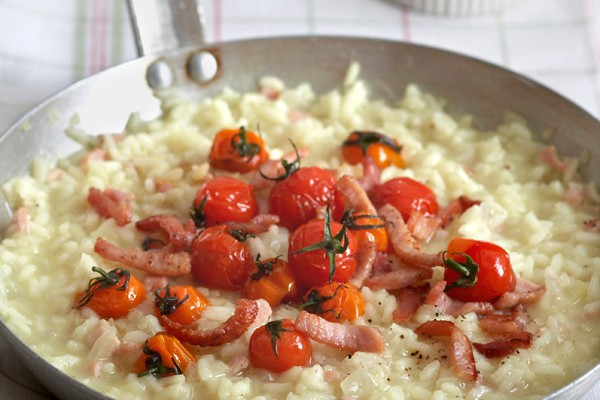 Bacon and Tomato Risotto Recipe Bacon and Tomato Risotto Recipe