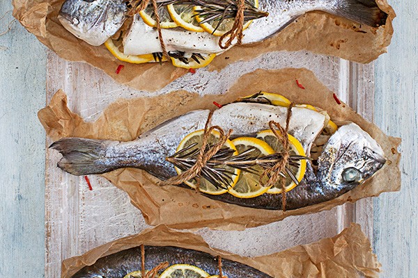 Sea Bream Recipe Cooked En Papillote Sea Bream Recipe Cooked En Papillote