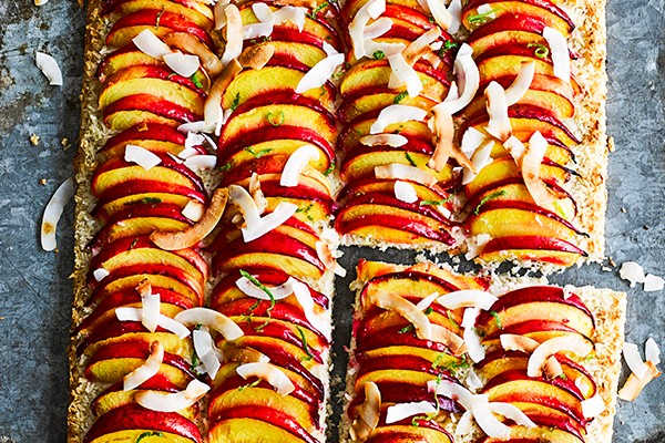 Dairy Free Nectarine Tart Recipe With Coconut and Lime Dairy Free Nectarine Tart Recipe With Coconut and Lime