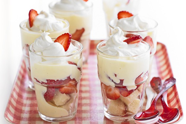 Individual Trifle Recipes with Strawberries Individual Trifle Recipes with Strawberries
