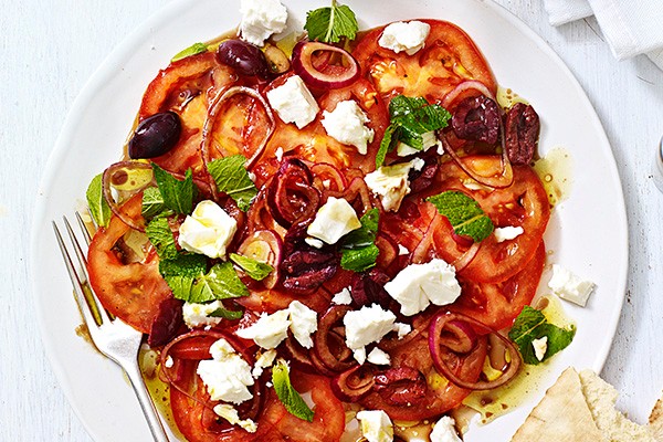 Marinated Tomato Salad Recipe With Feta Marinated Tomato Salad Recipe With Feta