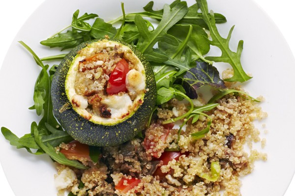 Stuffed Courgette Recipe with Mushrooms Stuffed Courgette Recipe with Mushrooms