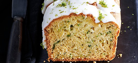 20 sweet vegetable cake recipes Courgette Loaf Cake With Avocado and Lime