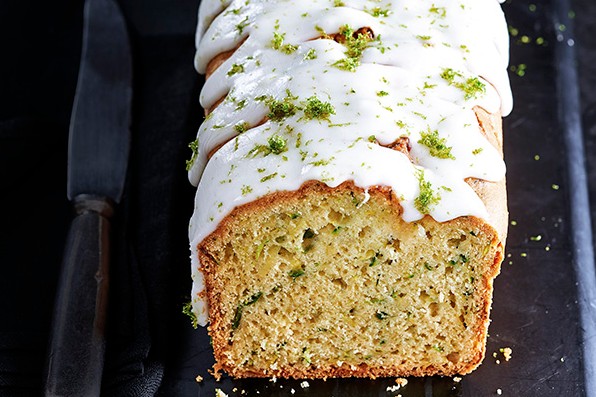 20 sweet vegetable cake recipes Courgette Loaf Cake With Avocado and Lime
