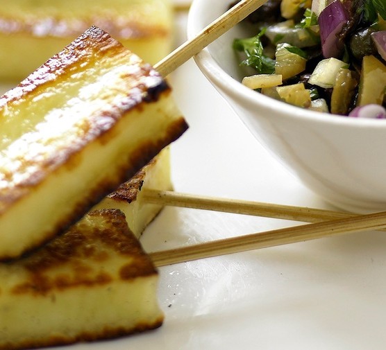 halloumi skewers halloumi skewers