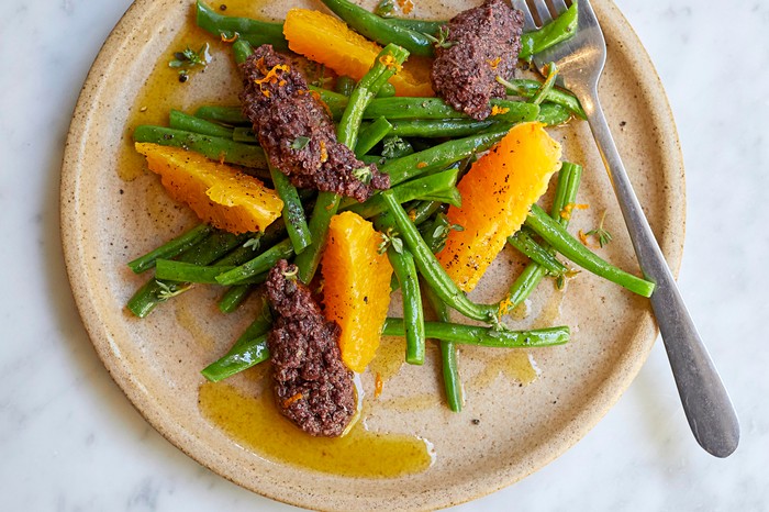 Green Bean Salad Recipe with Orange and Tapenade Green Bean Salad Recipe with Orange and Tapenade