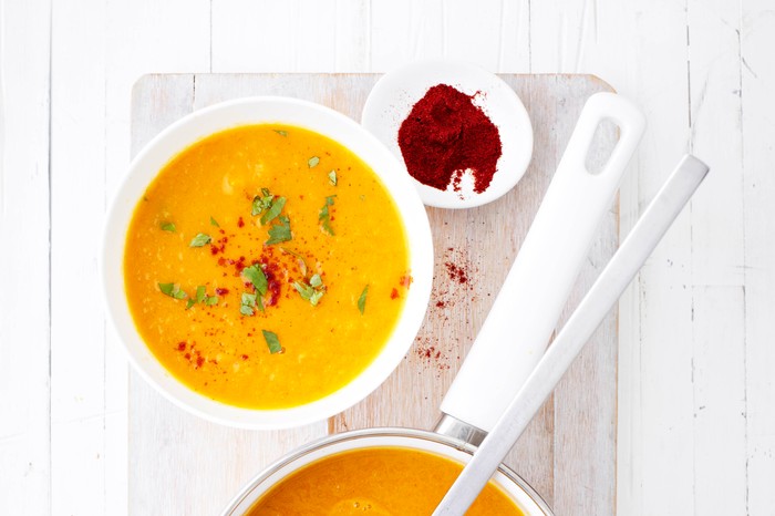 Carrot and smoked paprika soup Carrot and smoked paprika soup