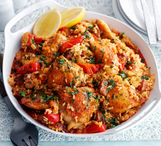 Spanish Rice Recipe Spanish Rice with Chicken and Chorizo Recipe