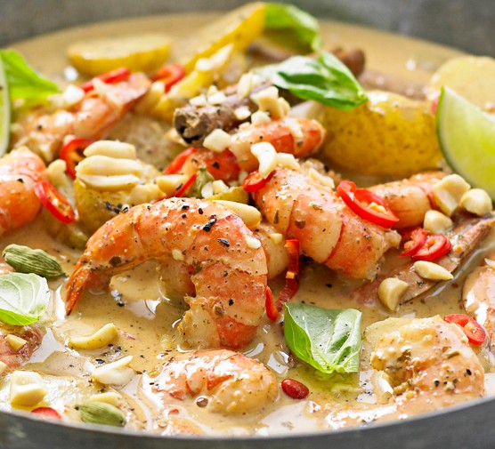 30 curry recipes Prawn massaman curry recipe