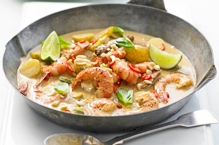 30 curry recipes Prawn massaman curry recipe