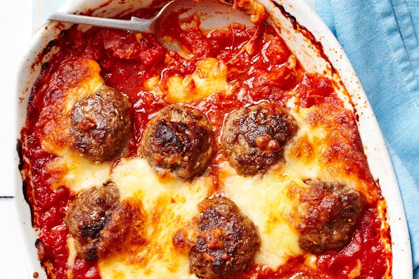 Italian Baked Meatballs Recipe Italian Baked Meatballs Recipe