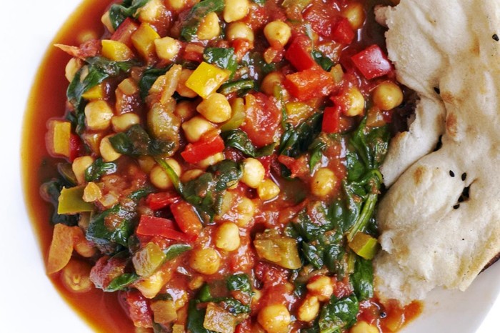 Chickpea Curry Recipe with Spinach Chickpea Curry Recipe with Spinach