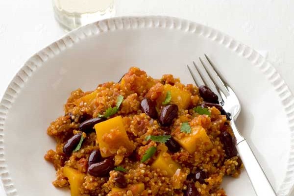 Butternut Squash Chilli Recipe with Quinoa Butternut Squash Chilli Recipe with Quinoa