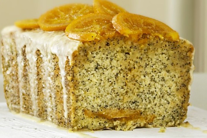 Orange Loaf Cake Recipe with Poppy Seeds Orange Loaf Cake Recipe with Poppy Seeds