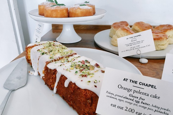 At the chapel - cake At the chapel - cake