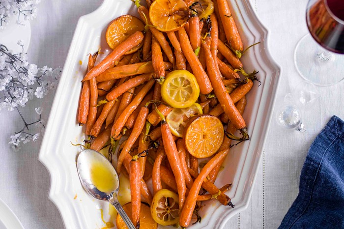 Baby Roasted Carrots Recipe With Citrus Baby Roasted Carrots Recipe With Citrus