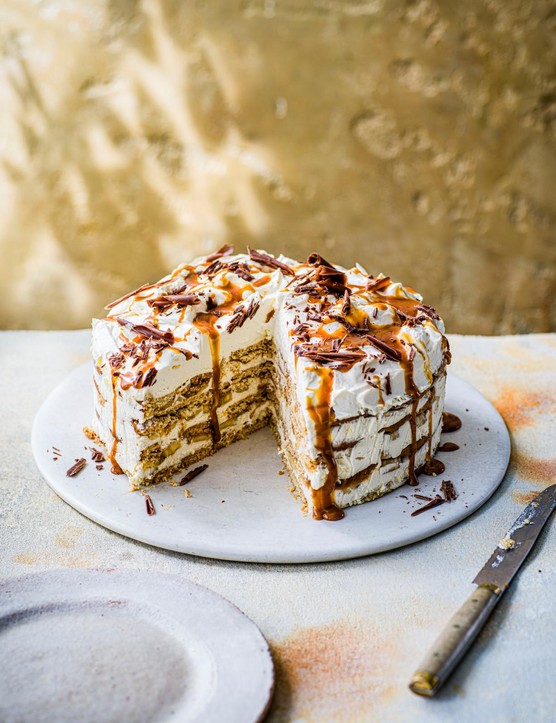 Fridge cake recipes Banoffee fridge cake