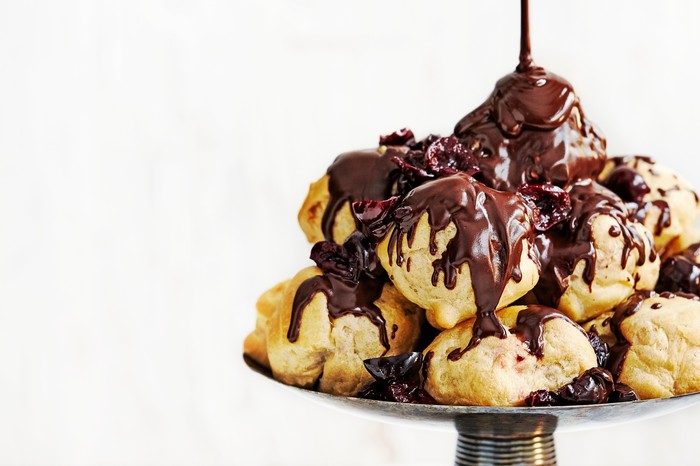 Black Forest Chocolate Profiteroles Recipe Black Forest Chocolate Profiteroles Recipe