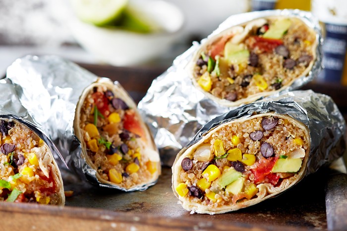 Vegan Burrito with Black Beans Recipe Vegan Burrito with Black Beans Recipe