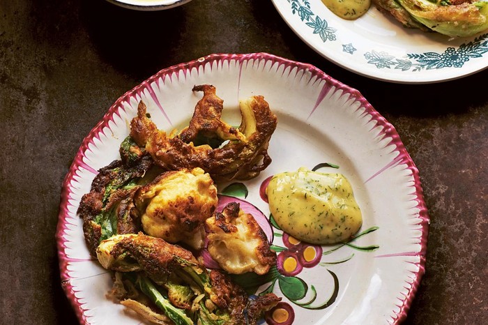 Cauliflower Fritters Recipe Ukrainian cauliflower Fritters