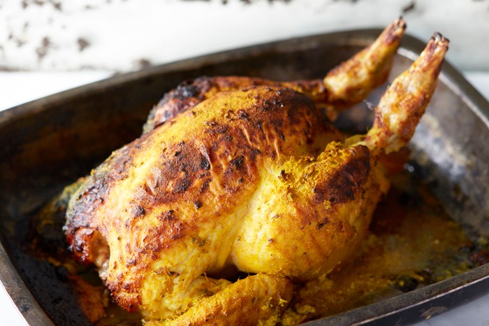 Roast Chicken With Spicy Yogurt Marinade Roast Chicken With Spicy Yogurt Marinade