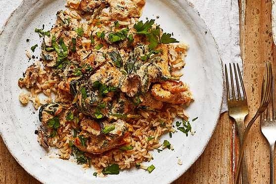 ChickenMushroomStroganoff chicken and mushroom stroganoff