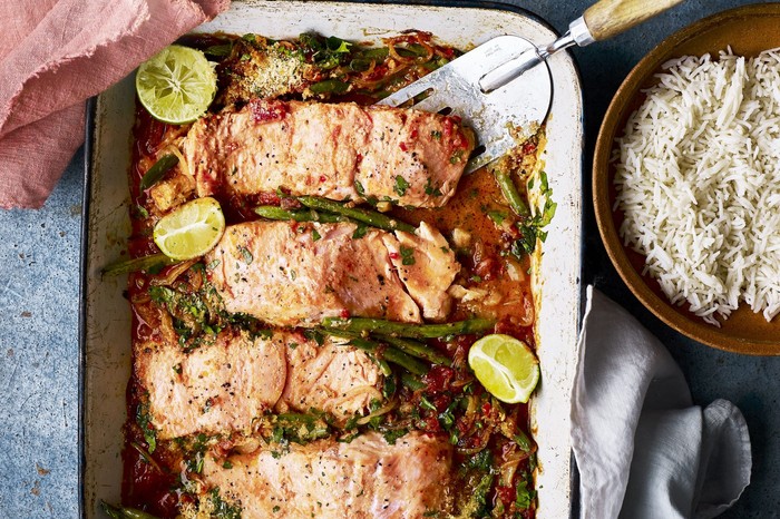 Easy Baked Salmon Recipe With Asparagus Easy Baked Salmon Recipe With Asparagus