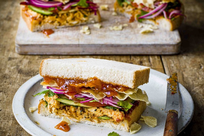 Coronation Chicken Sandwich Recipe Coronation Chicken Sandwich Recipe