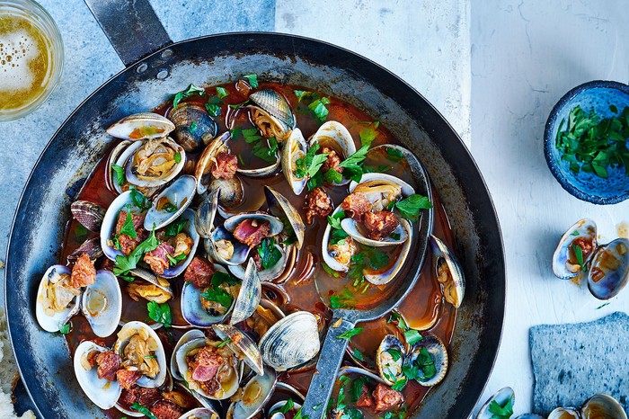 Clams Recipe With Chorizo And Beer Clams Recipe With Chorizo And Beer